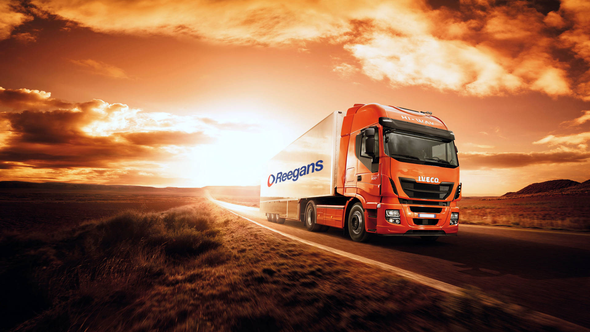 ReegansFreight_SunsetTruck